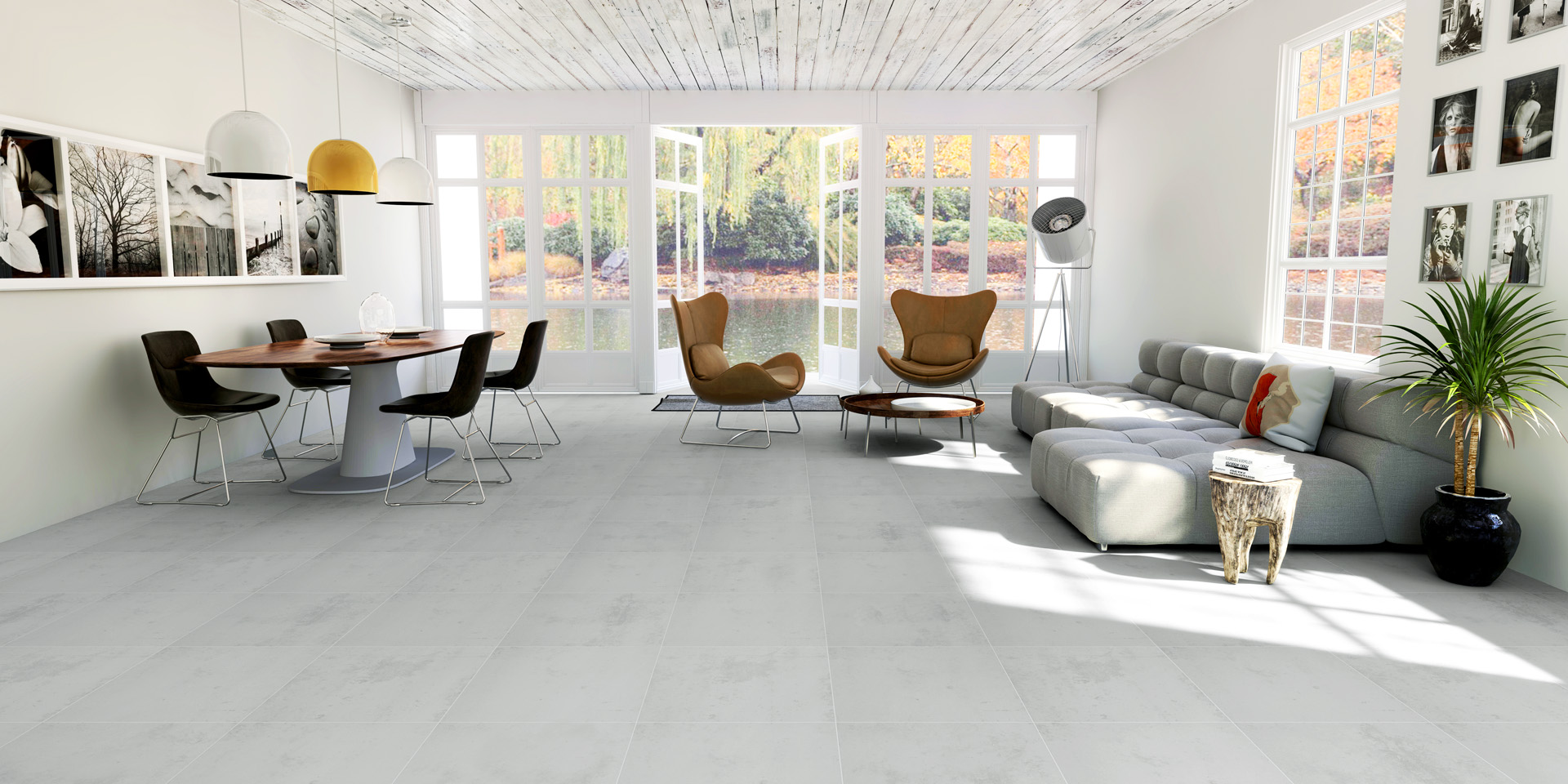 Lyon Porcelain Floor and Mosaics in All Colors