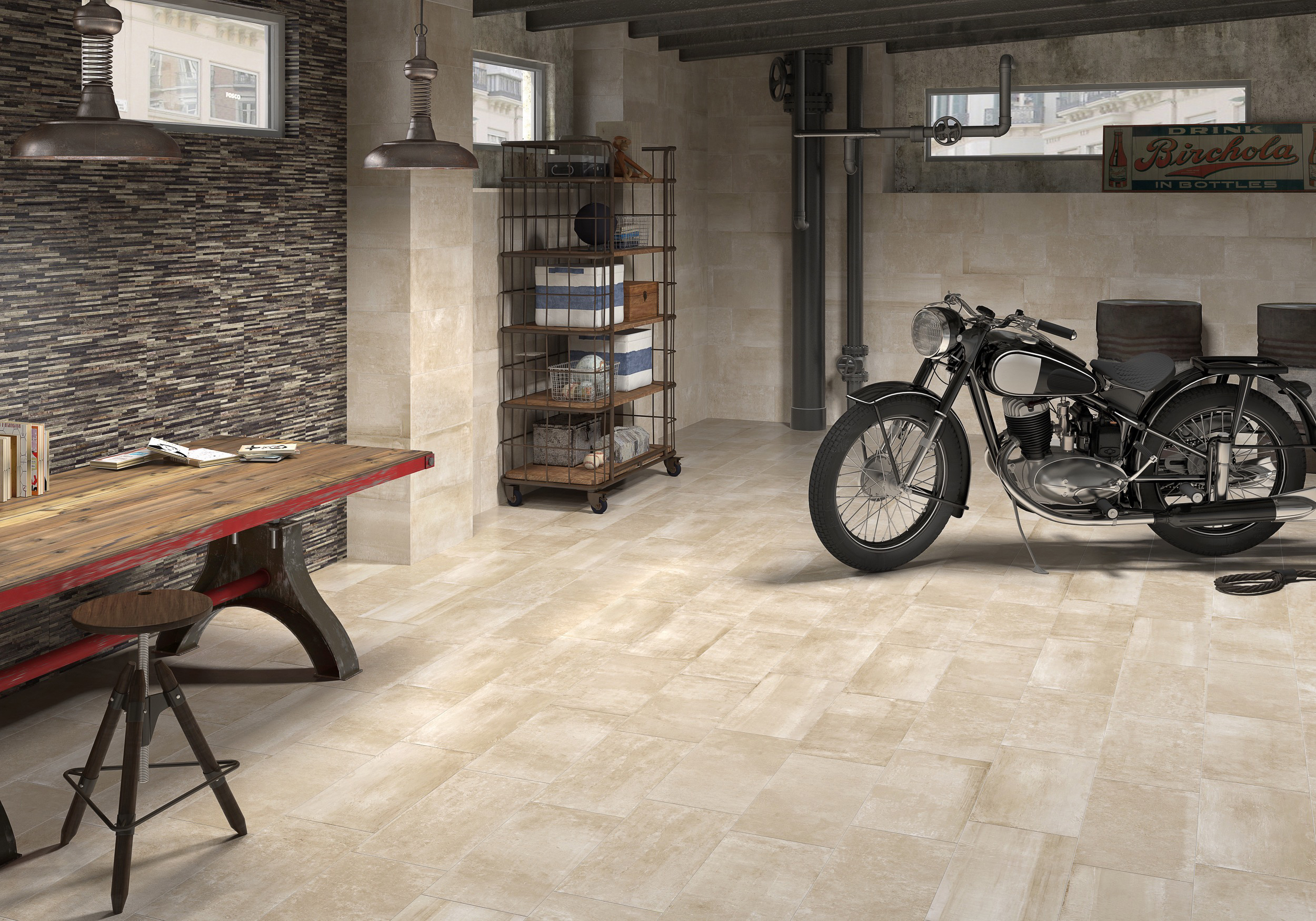 District and Direction Oxide 12x24 Porcelain Lifestyles by Lint Tile