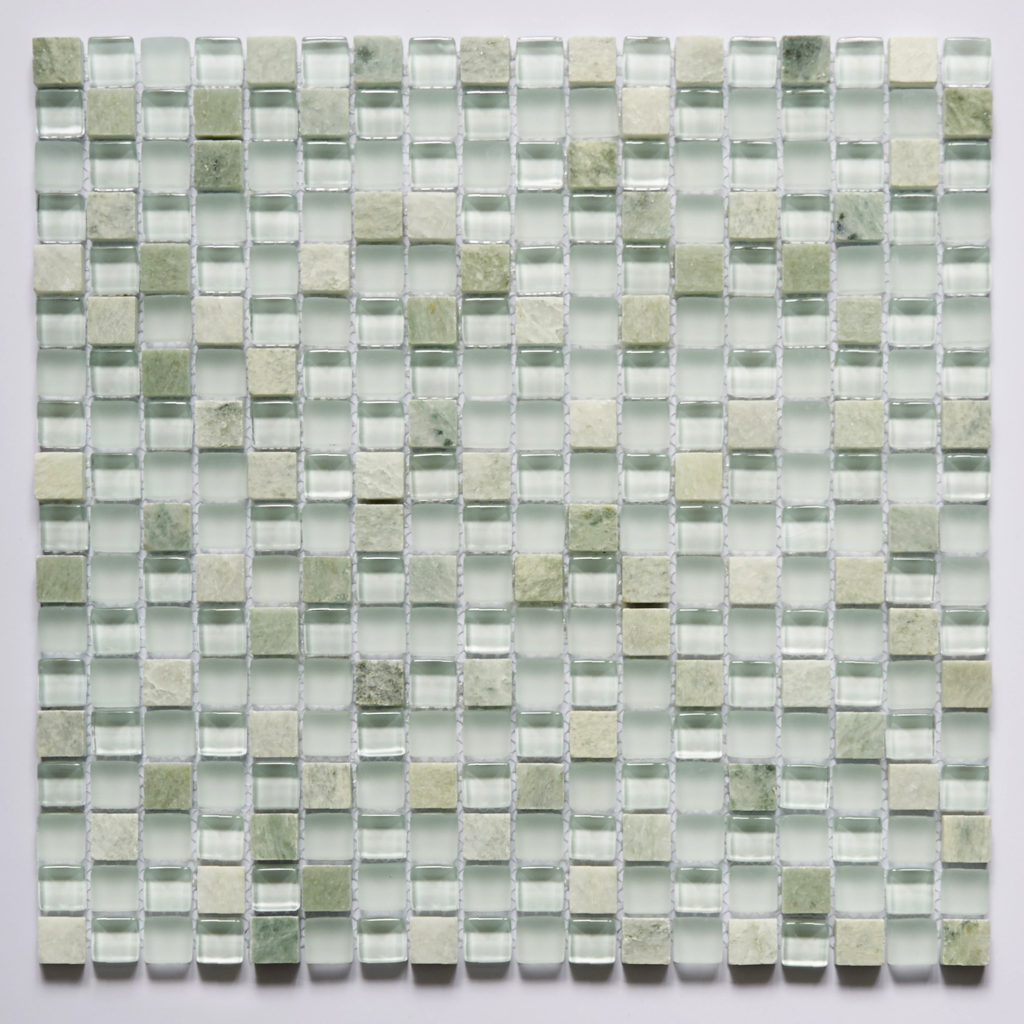Glass and Stone Blend Mosaics-Breeze- by Lint Tile