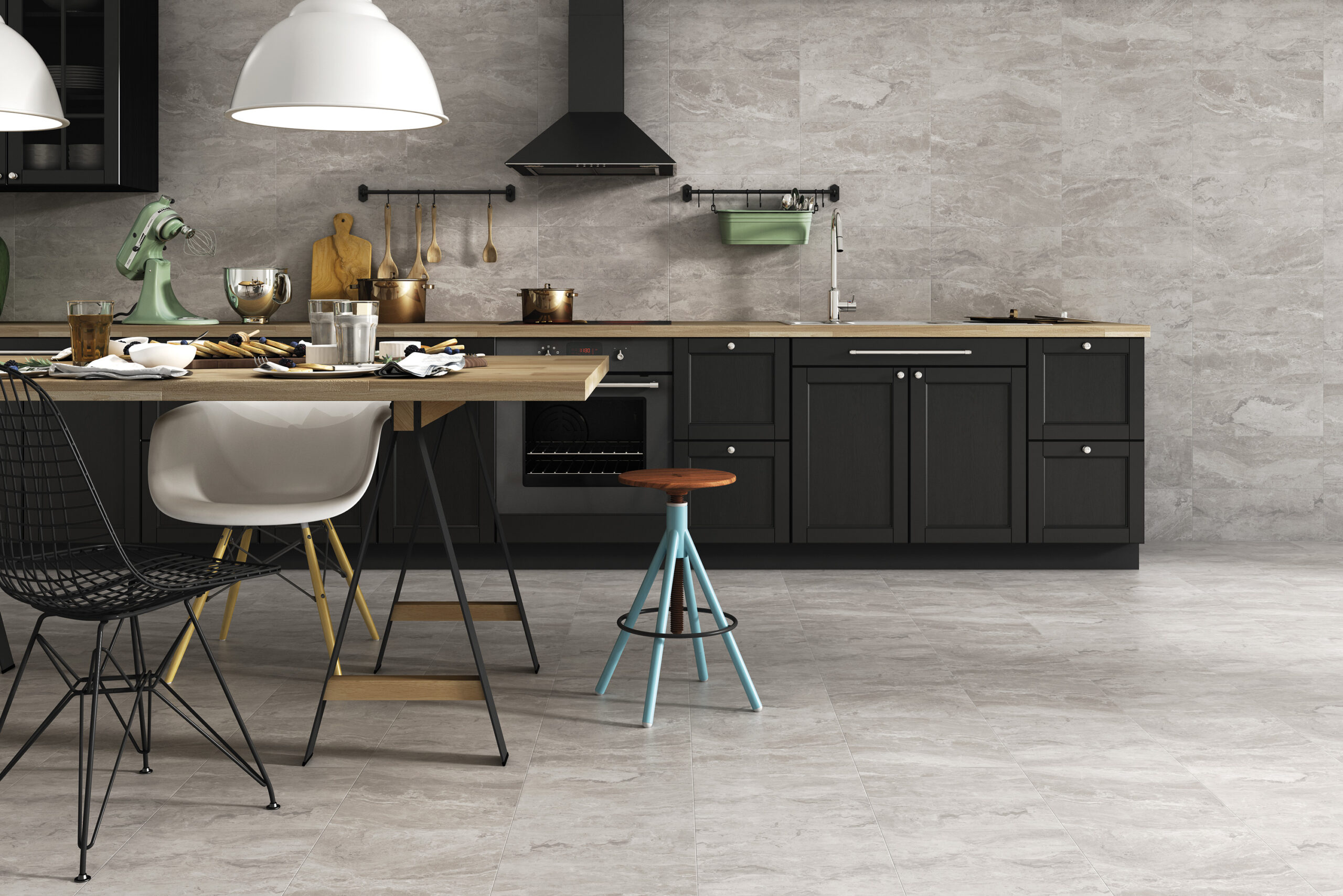 Dover Gris Tile Collection by Lint Tile