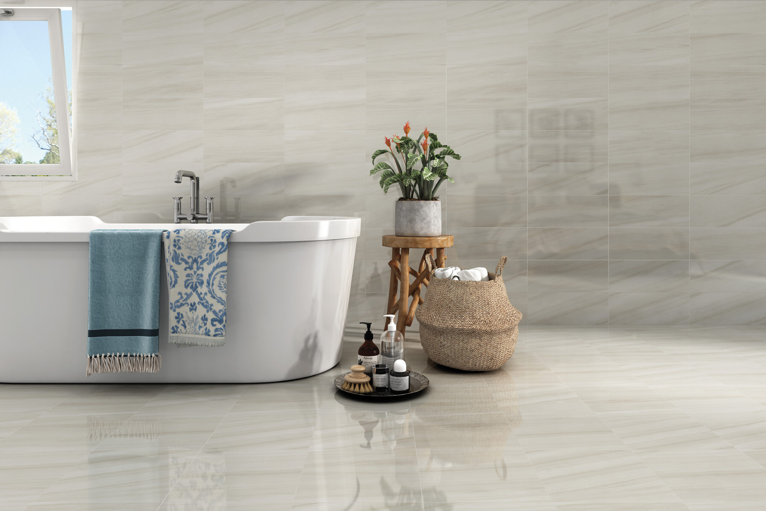 Century Beige Tile Collection by Lint Tile