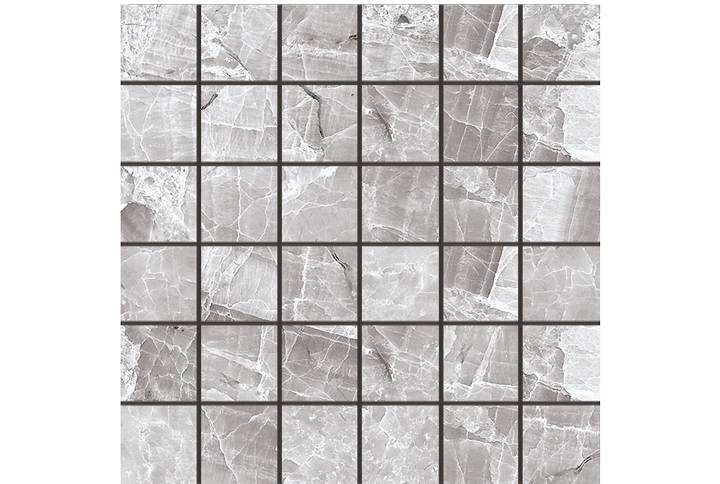 Queen stone tile-Ash-2x2-mosaics