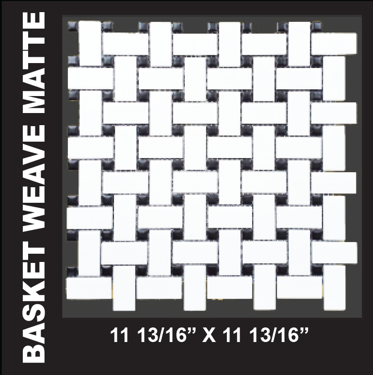 BW-Basket-Weave-Matte-B_W - Lint Tile