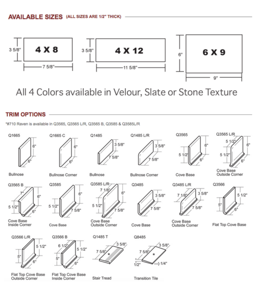 Down to Earth Ceramic Tile Options - Lint Tile