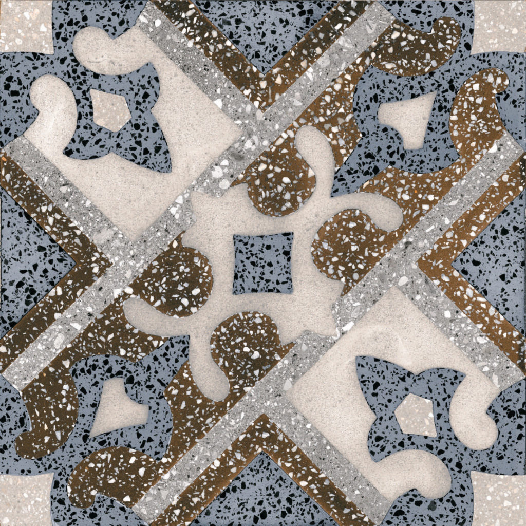 10x10 Palazzo Capri Porcelain Tile- Marble Flake Visual Tile by Lint