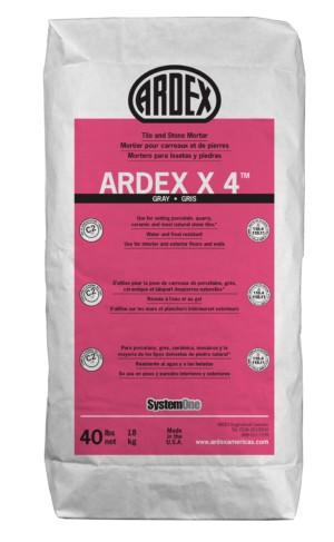 Ardex Tile and Stone Mortar- X 4™ - Lint Tile