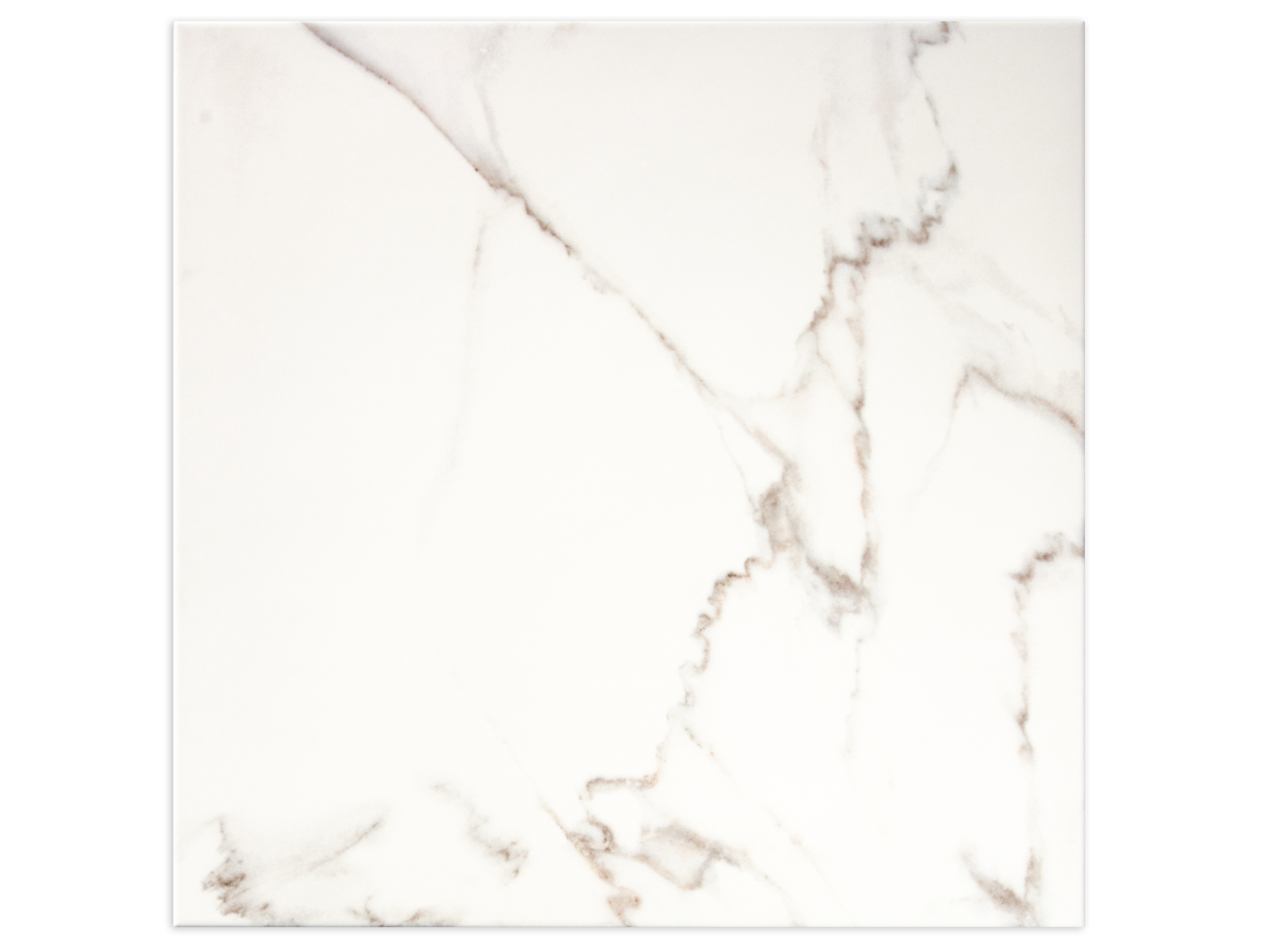 Calacatta White 18x18 Porcelain Floor Tile - Lint Tile