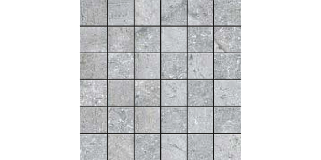 AEGEAN STONE LIGHT GRAY 2x2 Mosaics Porcelain - Lint Tile