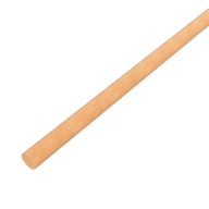 Wooden placer handle that fits most BON® concrete placers and rakes.