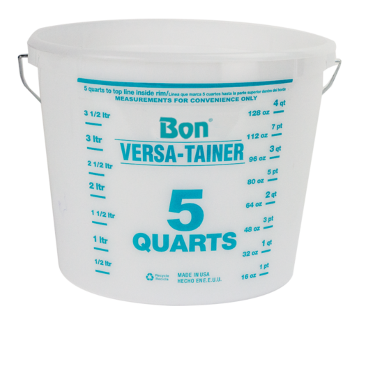 2.5 qt. All Purpose Small Bucket Mixing Container