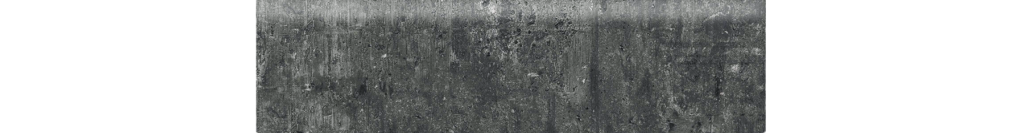 Simply Concrete Dark Gray 3" x 12" Bullnose Porcelain Tile