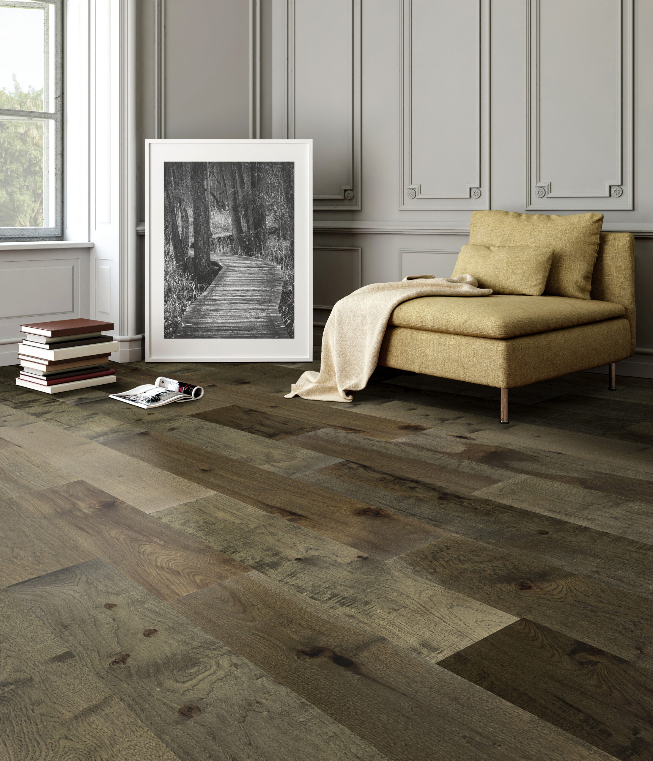 Allegheny Hells Holler Wood Flooring Lifestyles Living Area Lint Tile 3318