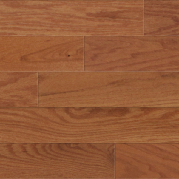 Tennessee Ridge Butterscotch 3/4” x 2 1/4” & 3 1/4” Smooth Solid Wood Flooring