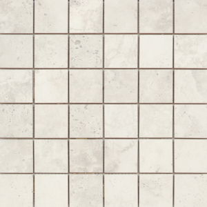 NAVAGIO White 2x2 Mosaic ceramic tile