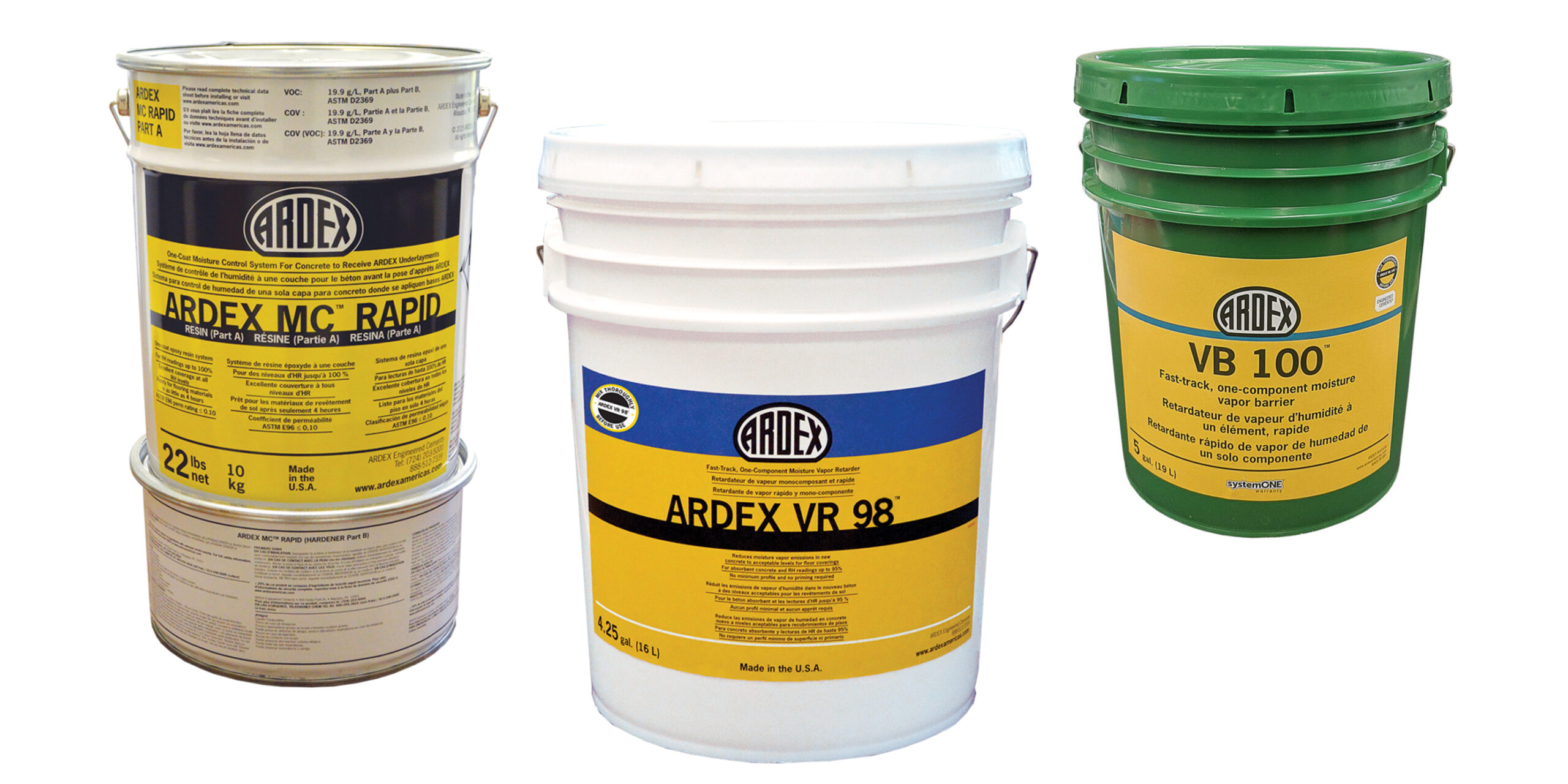 Ardex Moisture Mitigation Products