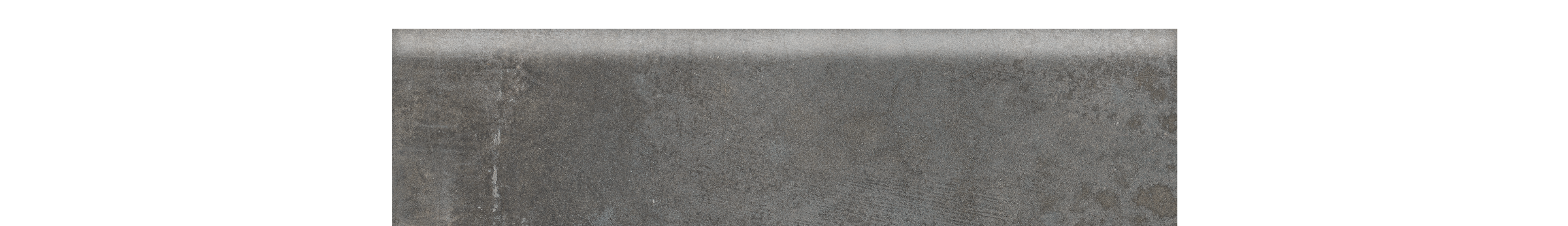 Cementello 4x16 Matte or Polished Dark Gray Bullnose