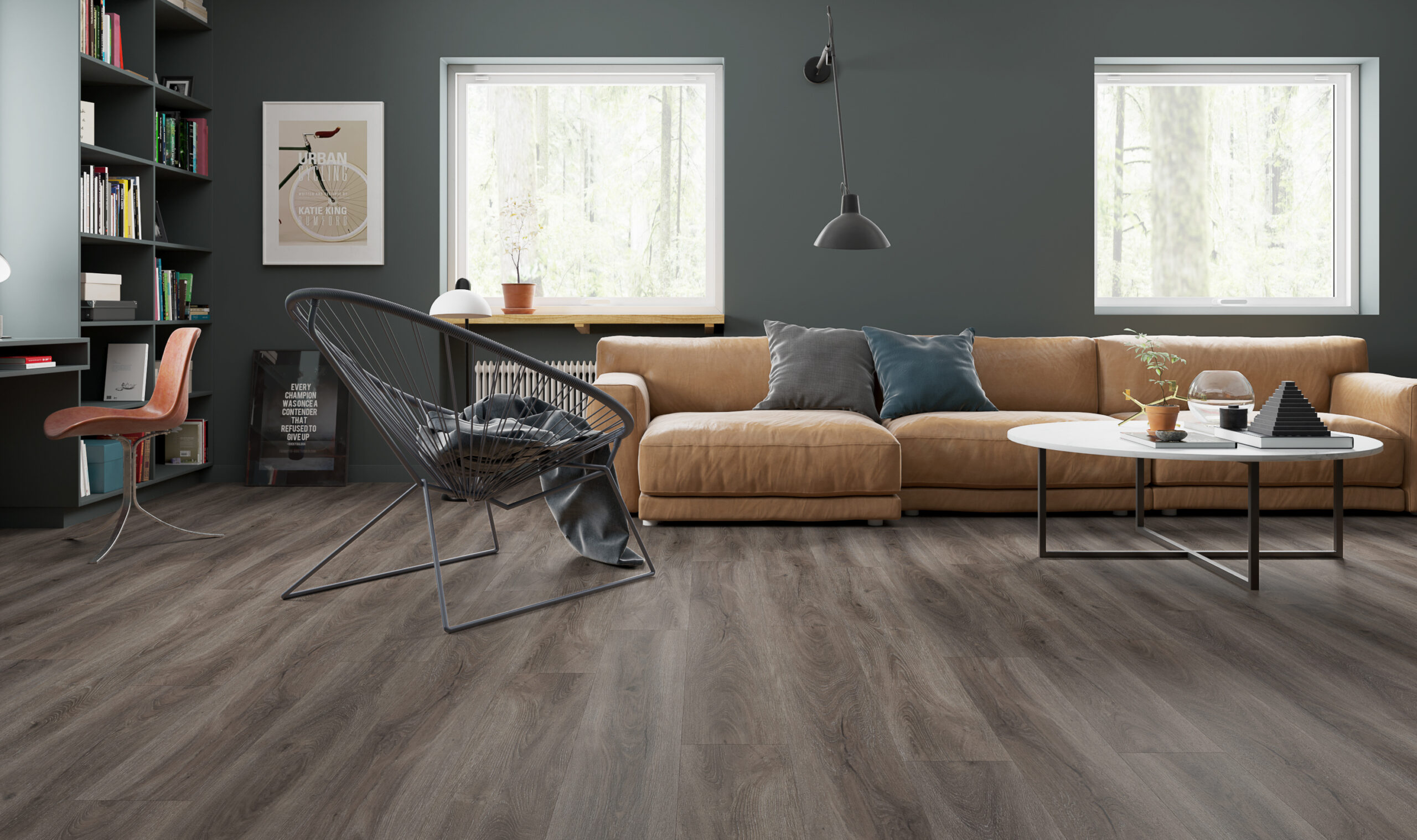 Proplus LVT Series- Color: Coast Line 7" × 48" - Micro Bevel Standard Emboss 7x48 in. planks, 4.2 mm thickness 12mm wearlayer locking system