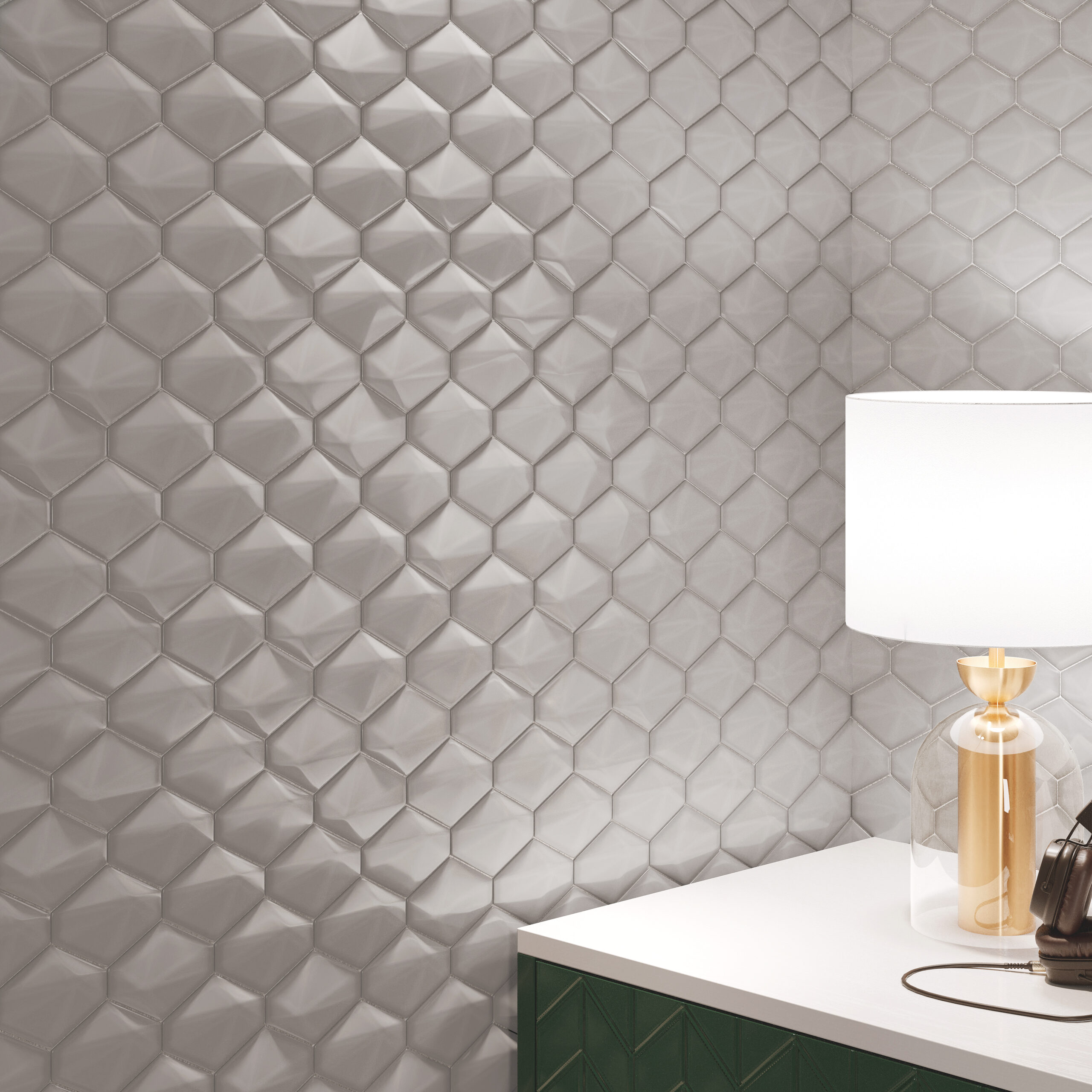 Ceramic Diamond Back Mosaics