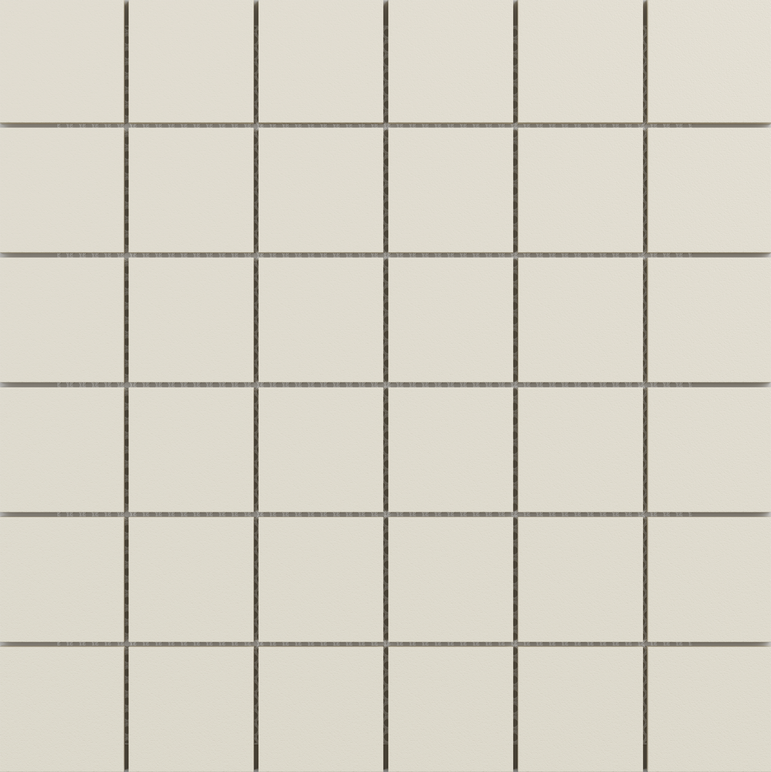 2" Square Mosaics - Textured- Taupe Porcelain- 12" x 12" Sheet