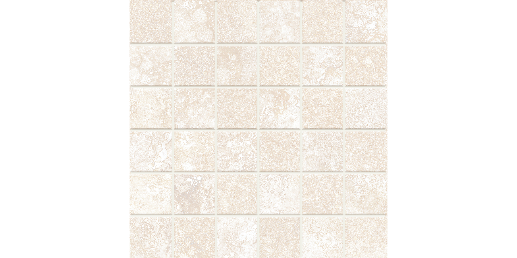 Riviera-White-2x2-12x12-Sheet-Porcelain-Mosaic - Lint Tile