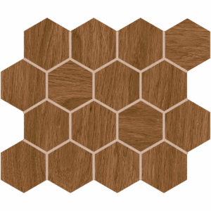 Miro Nature Rectified Glazed Porcelain - 3x3 Hexagonal Mosaic - Collections