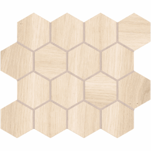 Miro Nubole Rectified Glazed Porcelain - 3x3 Hexagonal Mosaic - Collections