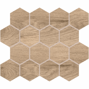 Miro Terra Rectified Glazed Porcelain - 3x3 Hexagonal Mosaic - Collections