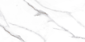 12x24 Pressed Ceramic Floor and Wall - Aura Bianco - Satin Finish