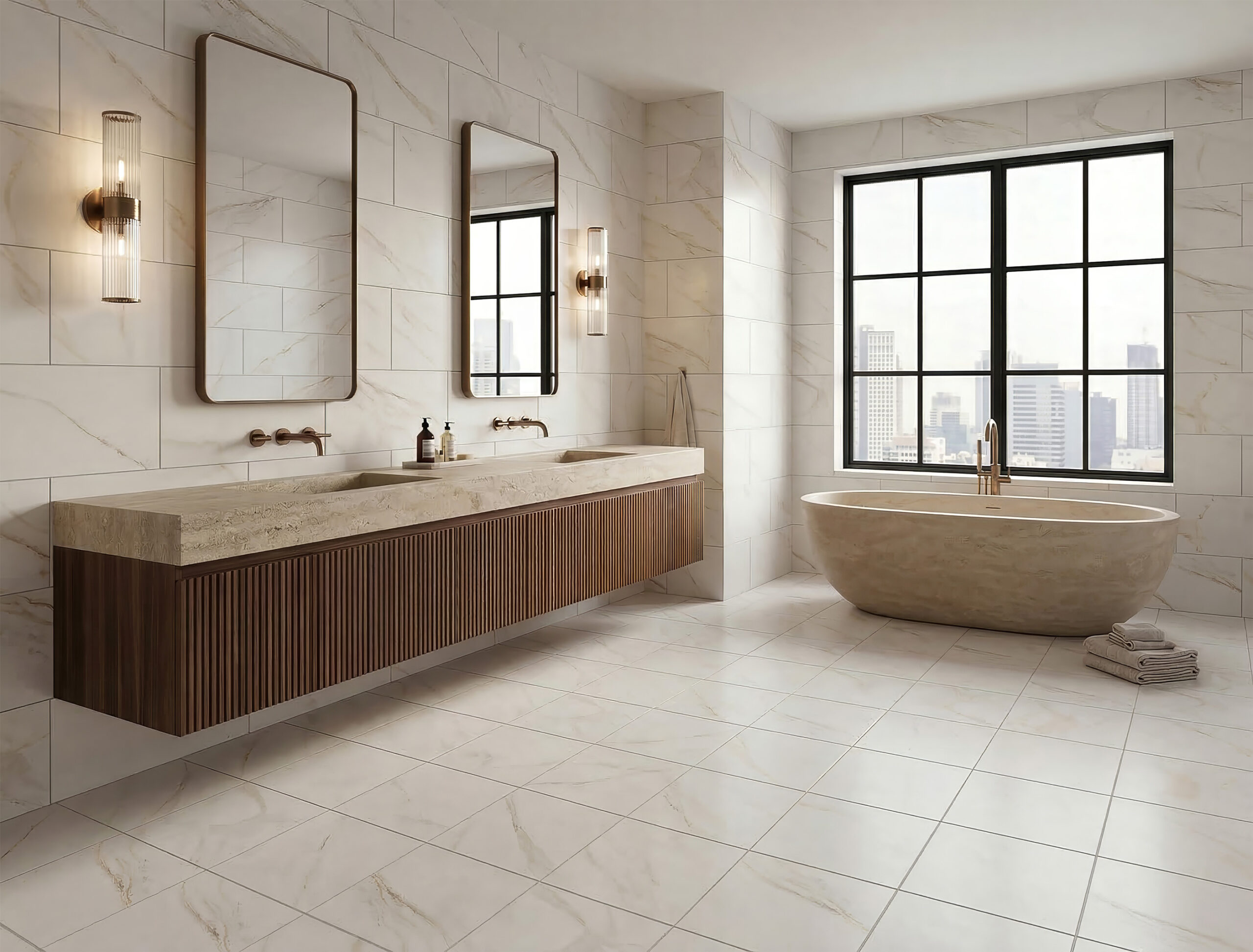 Tile Collections Lifestyles - Aura Oro 12x12 Satin Ceramic