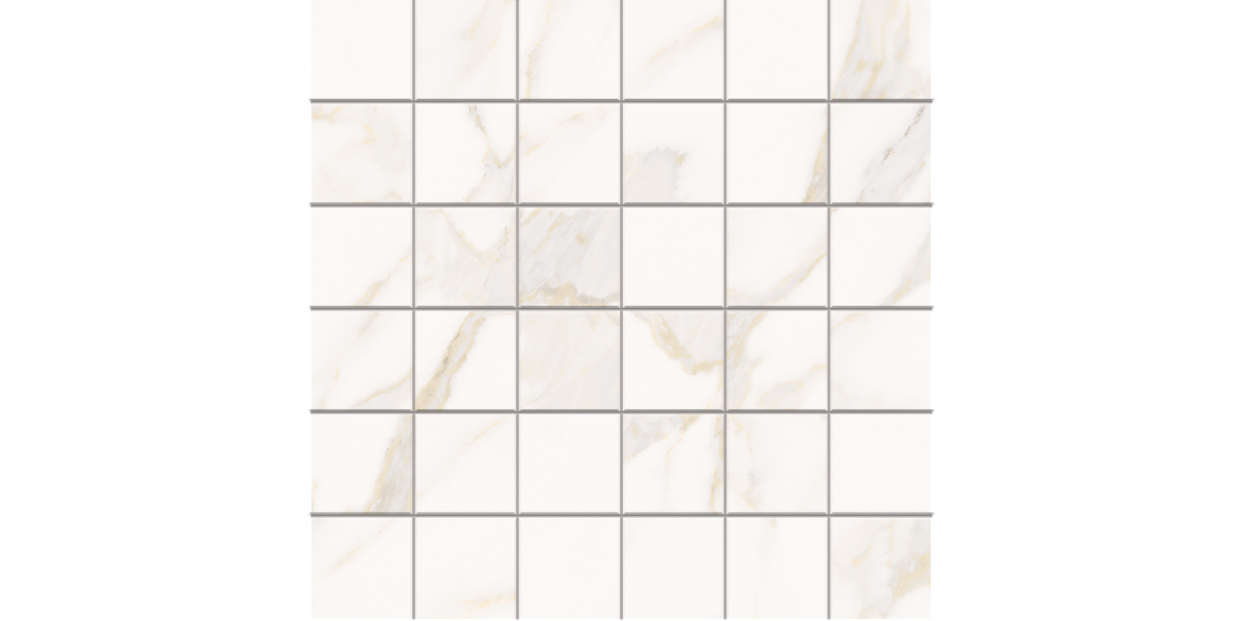 2X2 Pressed Ceramic - Aura Oro Mosaics - Satin Finish